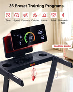ECHANFIT Auto Incline Treadmill , 20% Incline, 3.0HP, 10 MPH, 18.5" Wide Belt, 350 lbs Capacity, Bluetooth App
