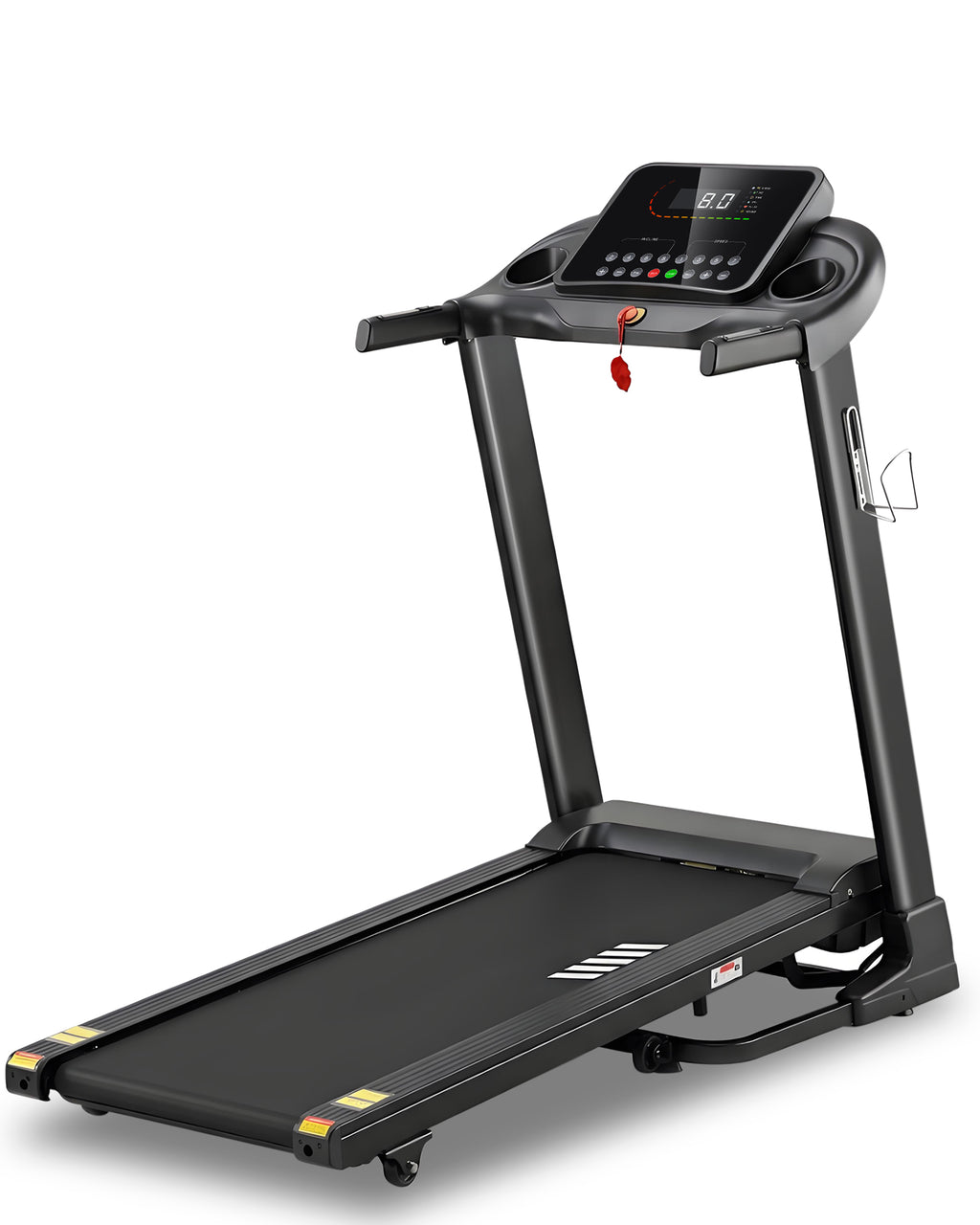 ECHANFIT Treadmills for Home with 3.0HP Motor, 300 lb Capacity, Shock Absorption, Bluetooth App, 15% Auto Incline