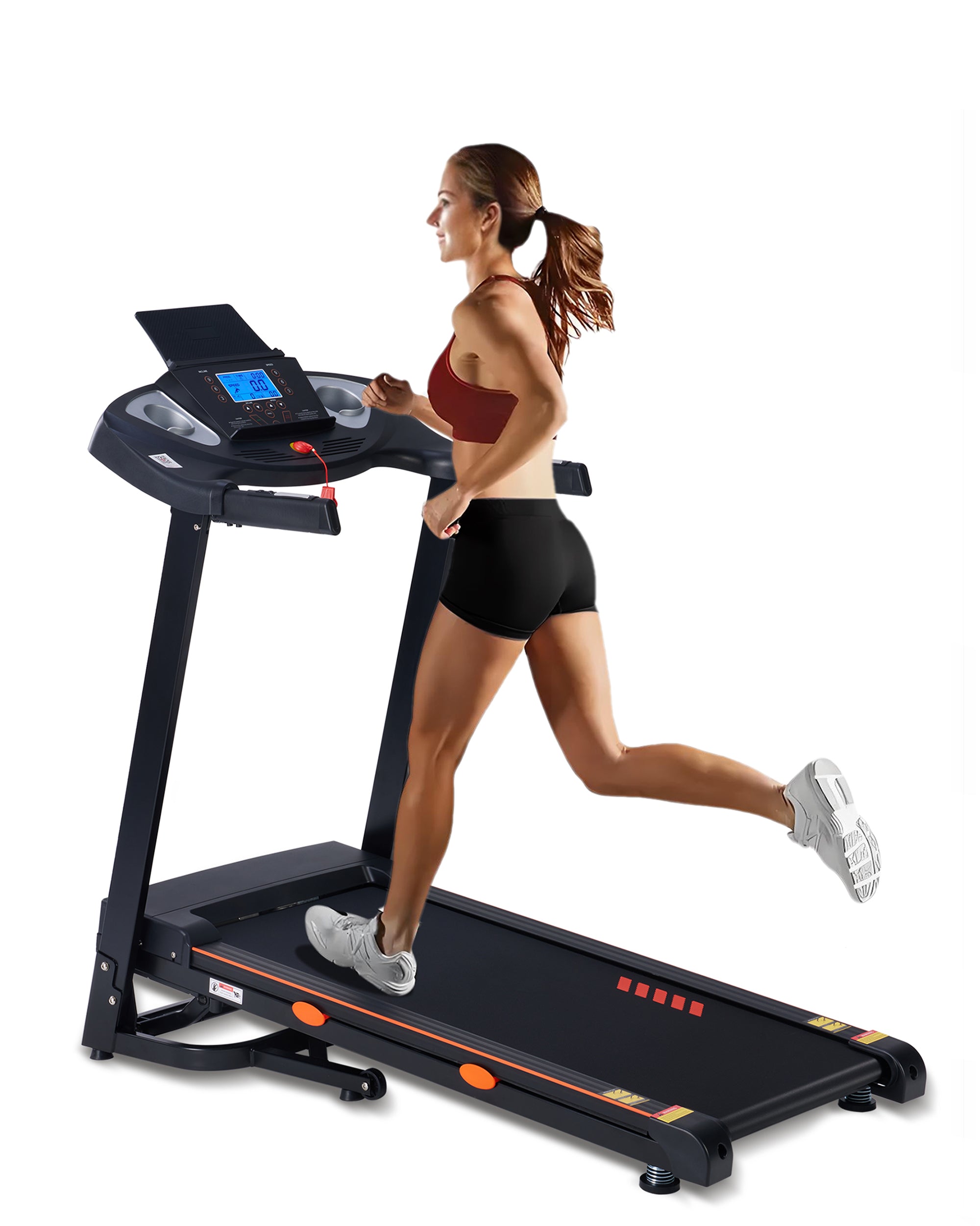 Treadmill with 15-Level Auto Incline, 18" Wide Belt, 3.0 HP, 300 LB Capacity